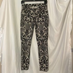 7 for all Mankind skinny jeans, cute pattern